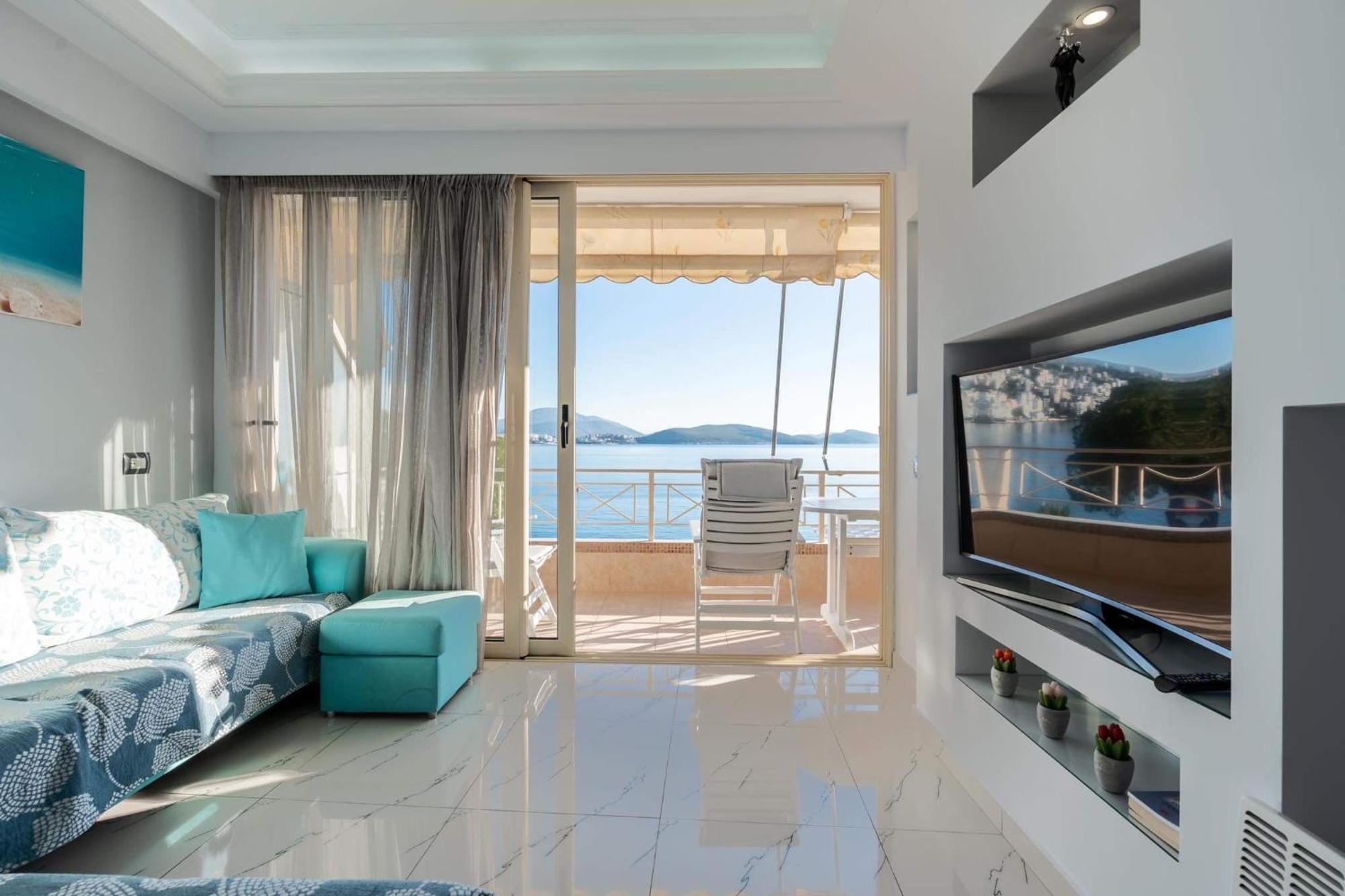 Apartment In Saranda Екстер'єр фото